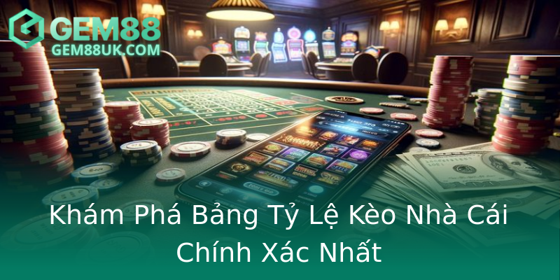 Khám Phá Bảng Tỷ Lệ Kèo Nhà Cái Chính Xác Nhất